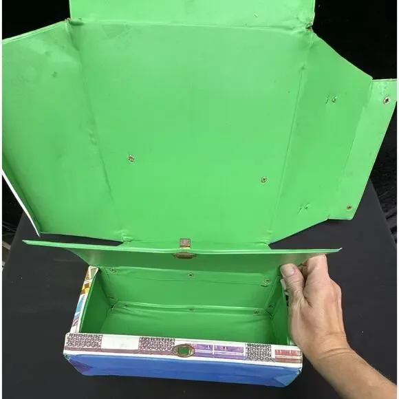 Vintage 1970’s Motorific Race Rally slot Car Carrying Case Slotless Cars